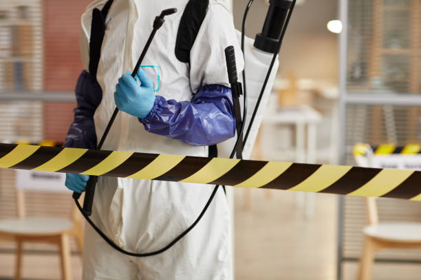 Professional Biohazard technician working in Spring, TX